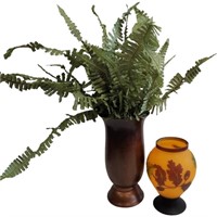 Vases and Artificial Greenery