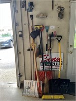 SHOVELS, BROOMS, AND MORE