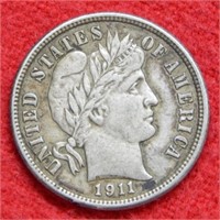 1914 S Barber Silver Dime