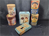 Tins & Old Product Containers