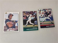 3 Baseball Cards