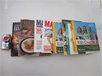 8 livres de recettes grands formats en Français