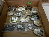 GROUP OF 15 NEW BELT BUCKLES