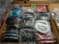 GROUP OF 60 NEW WESTERN HAT BANDS