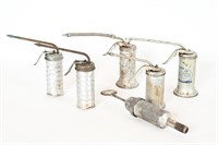Vintage Hand Pump Oiler Cans