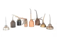 Vintage Hand Pump Oiler Cans