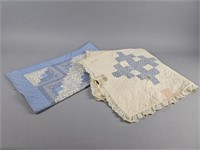 2 Vintage Handmade Nursery Quilts