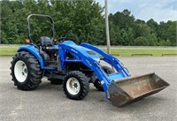 New Holland TC45D Tractor w/ Front End Loader