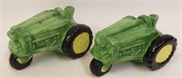 Green John Deere Style Tractors