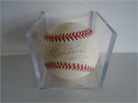 BOBBY DOERR AUTO INSCRIBED BASEBALL / NO COA