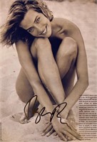 Autograph COA Tatjana patitz Photo