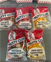 NEW Nutty Club Candy pack 5pc