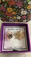 Bella and Jack Spider Web Earrings