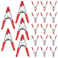 11 pieces only - WORKPRO Steel Spring Clamp Set