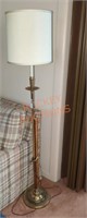 vintage brass floor lamp