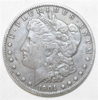 COIN - 1901-O SILVER MORGAN DOLLAR