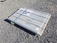 4'x3' Clear Polycarbonate Roof Panel