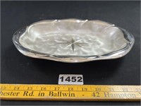 WMF Ikora Silver Plated Atomic Star Plate