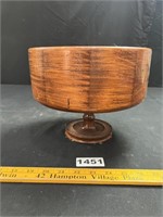 Hand Made Footed Wood Bowl