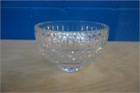 Footed Lead Crystal Bowl