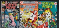 Forever People #9, #10 & #11 1972 - Bronze Age
