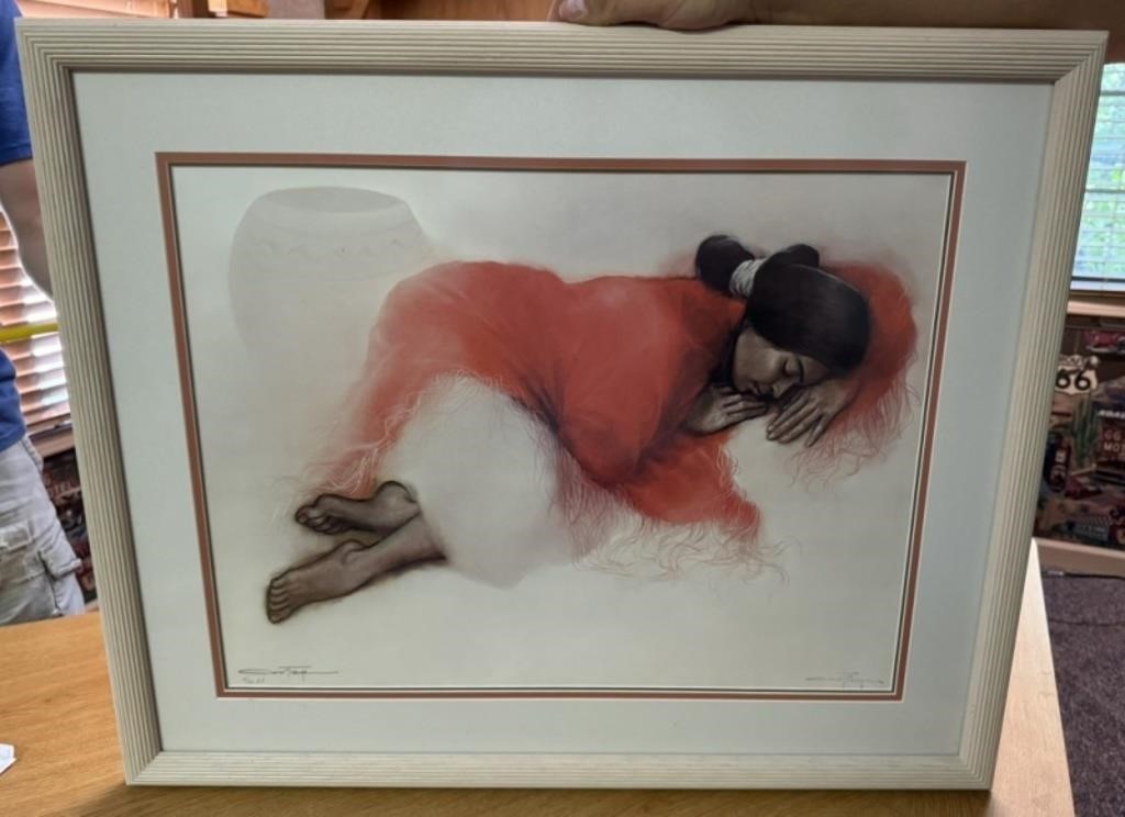 Framed Oz Franca Print