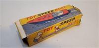 Vintage specialty sales group tin toy speed boat