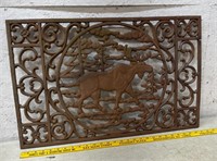 Cast iron window cover