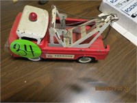 Rockwell toy Co.metal  tow truck