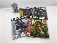 4 magazines Warhammer 40,000, White Dwarf