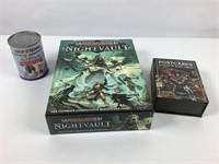 Livre et cartes postale Warhammer 40,000