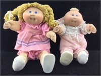 2 cabbage patch kids dolls. No box. CPK.