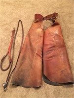 Leather Chaps & Tack