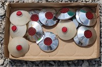 Miscellaneous rear hub reflectors for dress-up