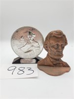 Bookend-Abe Lincoln, Bank-First Bank & Trust