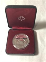 1679-1979 Canadian Silver Proof Dollar In Case