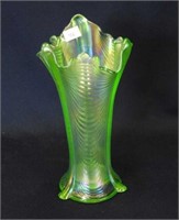 Drapery 8" vase - ice green
