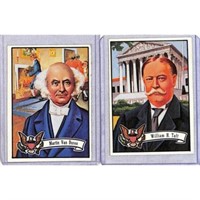 (3) 1956 Topps Us Presidents Cards