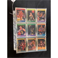 (110) 1988-89 Fleer Basketball Cards With Stars