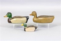 Jack Ryan Miniature Mallard Duck Decoys, Pray,