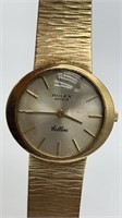 14k Gold Rolex Cellini Manual Wind 24.5mm Ladies