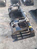 84" Skid Steer Rock Grapple