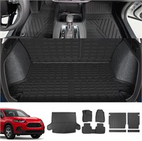 Floor Mats Compatible with 2023 2024 Honda HRV TPE