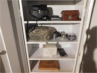 Contents of 4 Shelves-Cameras & Accessories,