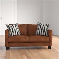 *Square Arm Loveseat 71" With A Hida Bed