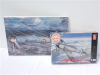 Sea Fury Hobby Craft Model & Plaque Mounted Photo