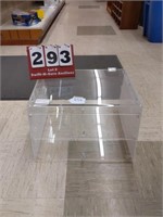 Plastic display case