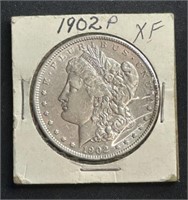 1902 P XF Morgan Silver Dollar
