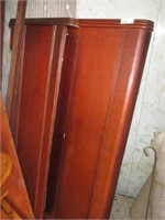 Wood bed frame