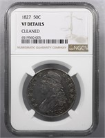 1827-P Capped Bust Half Dollar NGC VF Details